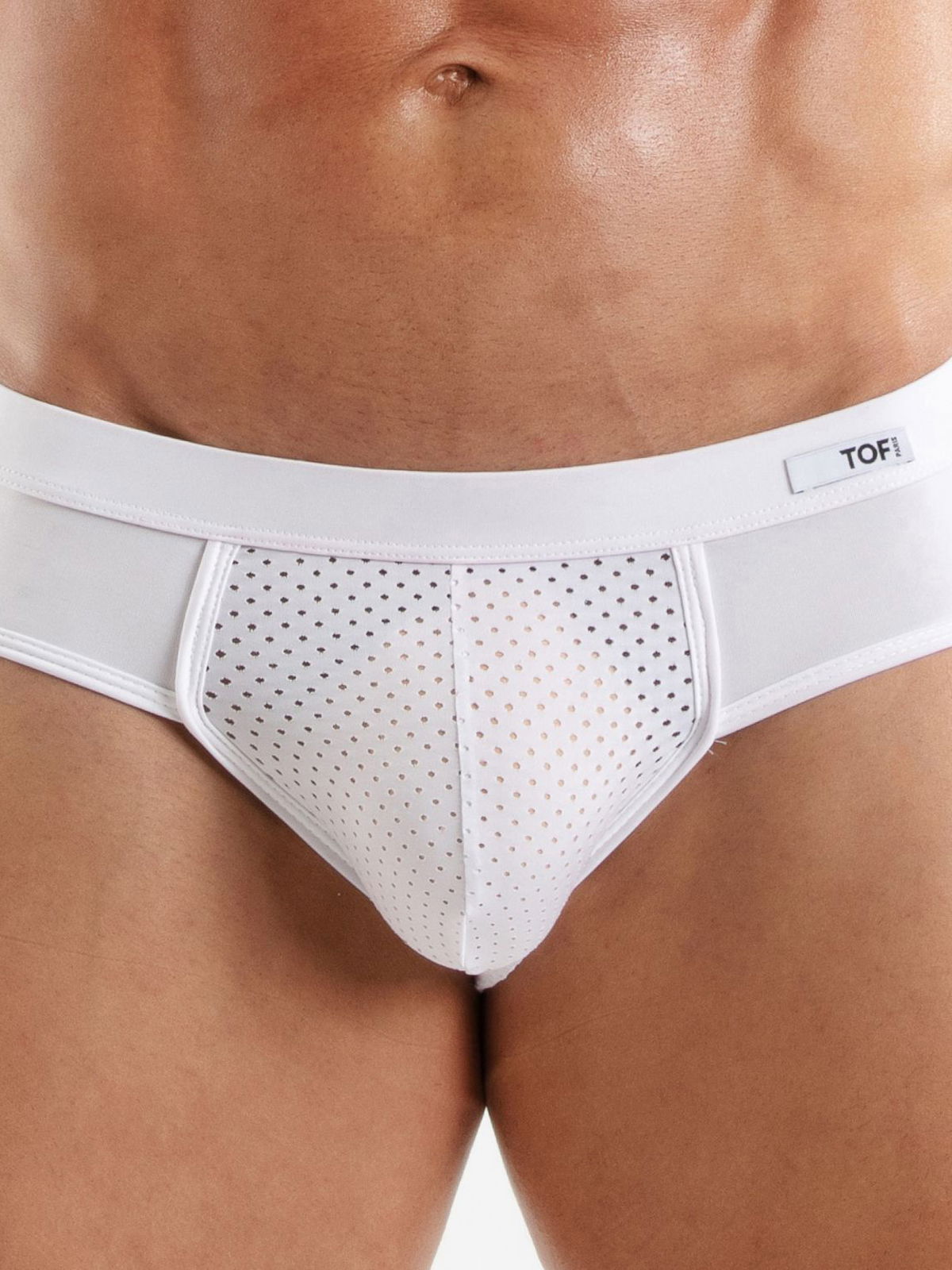 Brunos \ TOF Paris \ TOF Paris \ Temptation Microfiber Briefs | White