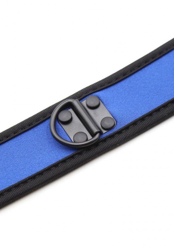 Neopren Puppy Halsband | Blau