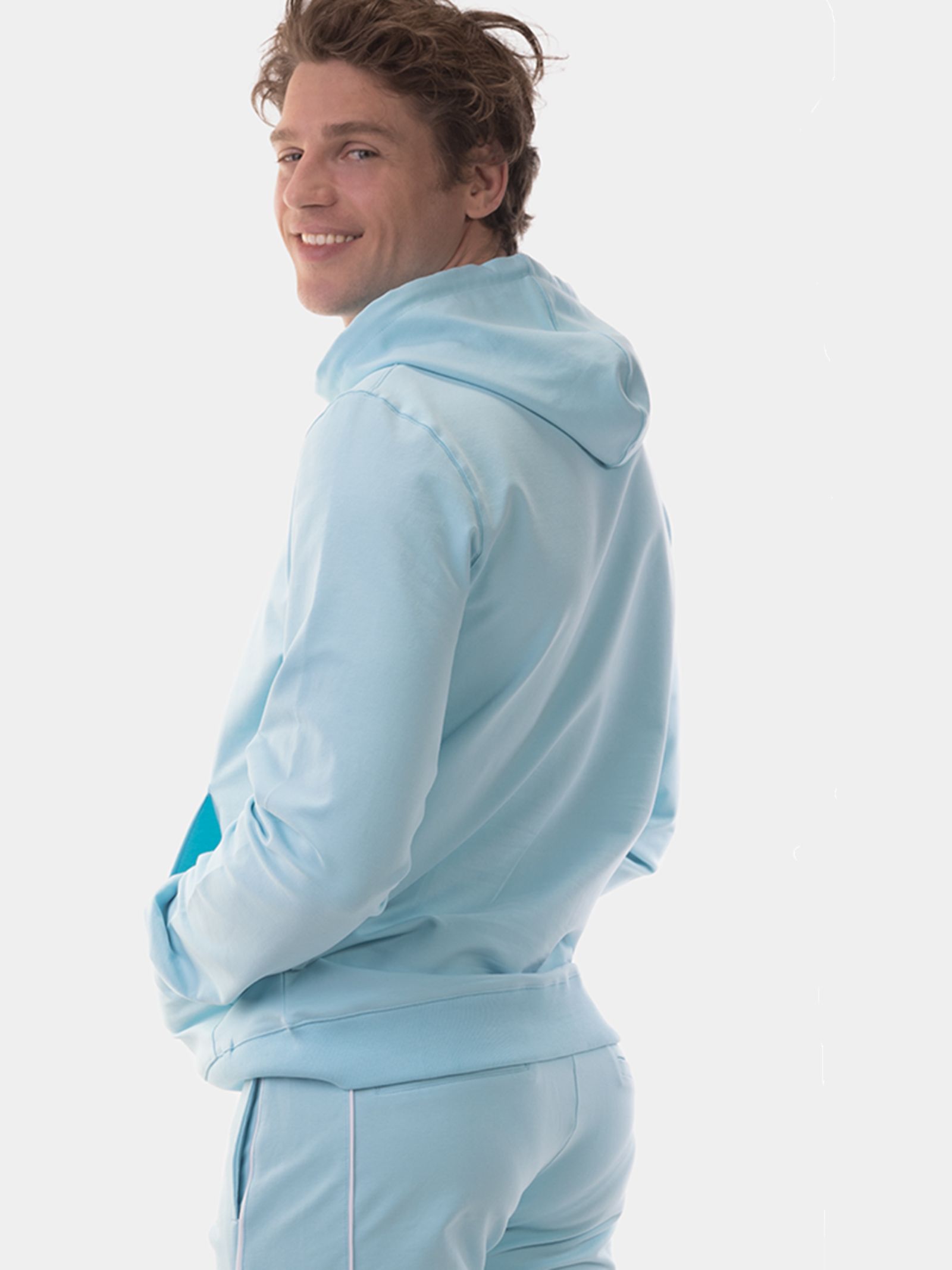 Barcode Berlin Hoody Benjamin | Sky Blue