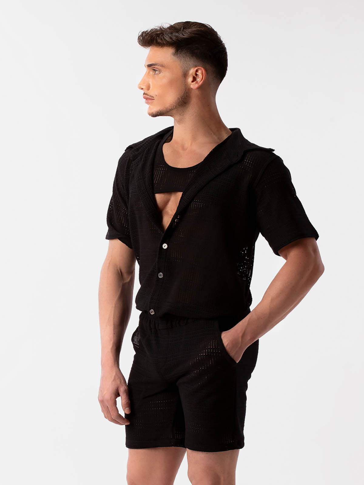 Brunos \  \ Barcode Berlin \ Overall Metta | Black