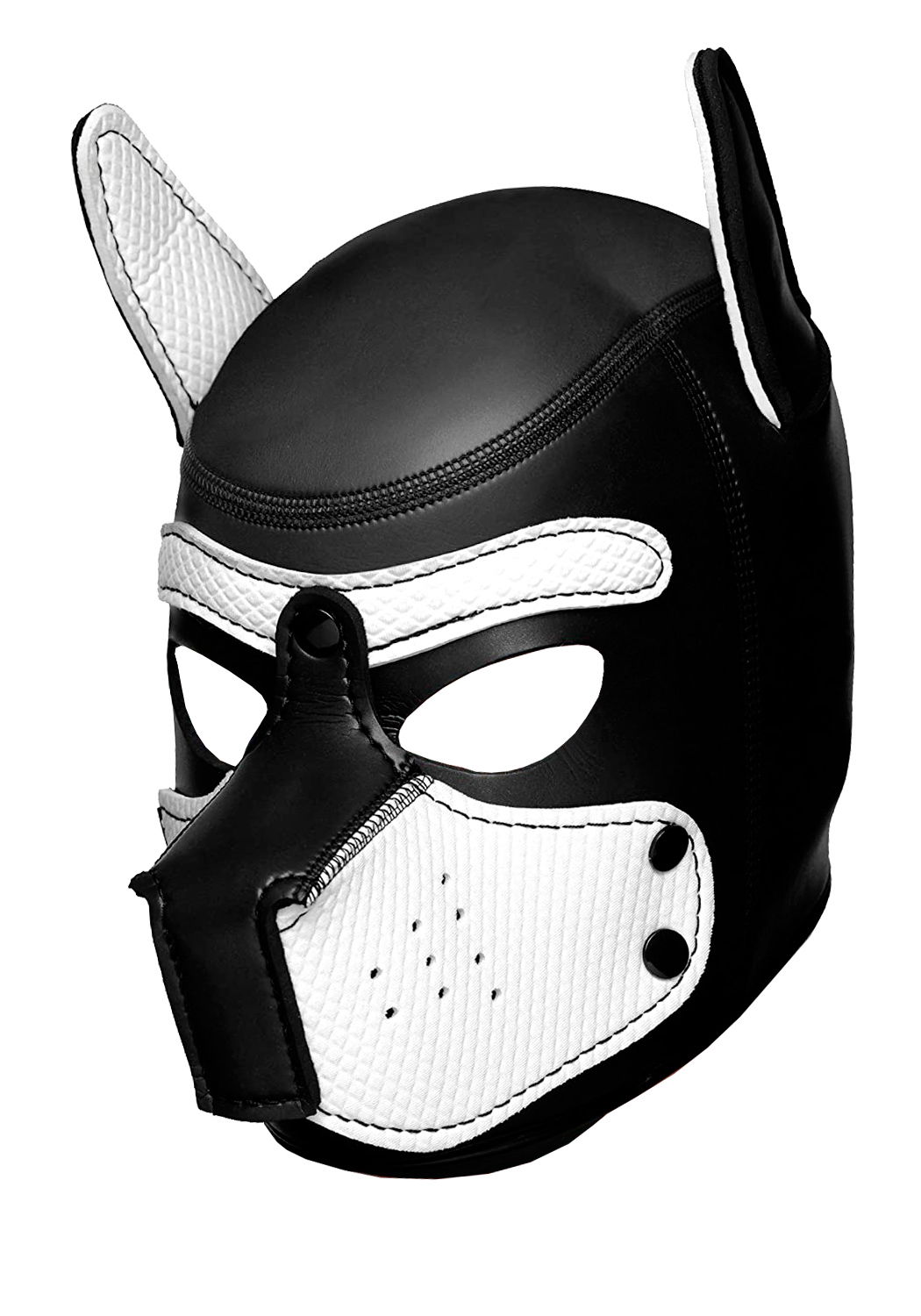 Brunos \ Rude Rider Fashion \ Rude Rider \ Neoprene Puppy Mask | White