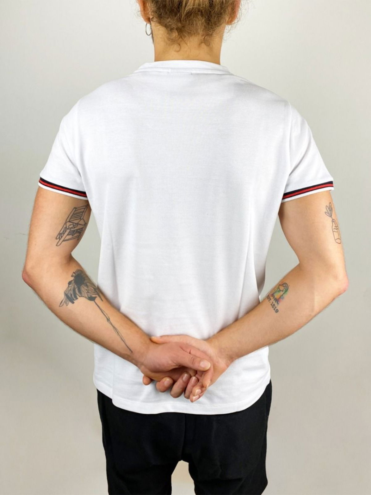 Brunos \ Mister B \ Mister B \ Shirt Urban Pique Puppy Mask aus 100% Baumwolle | White