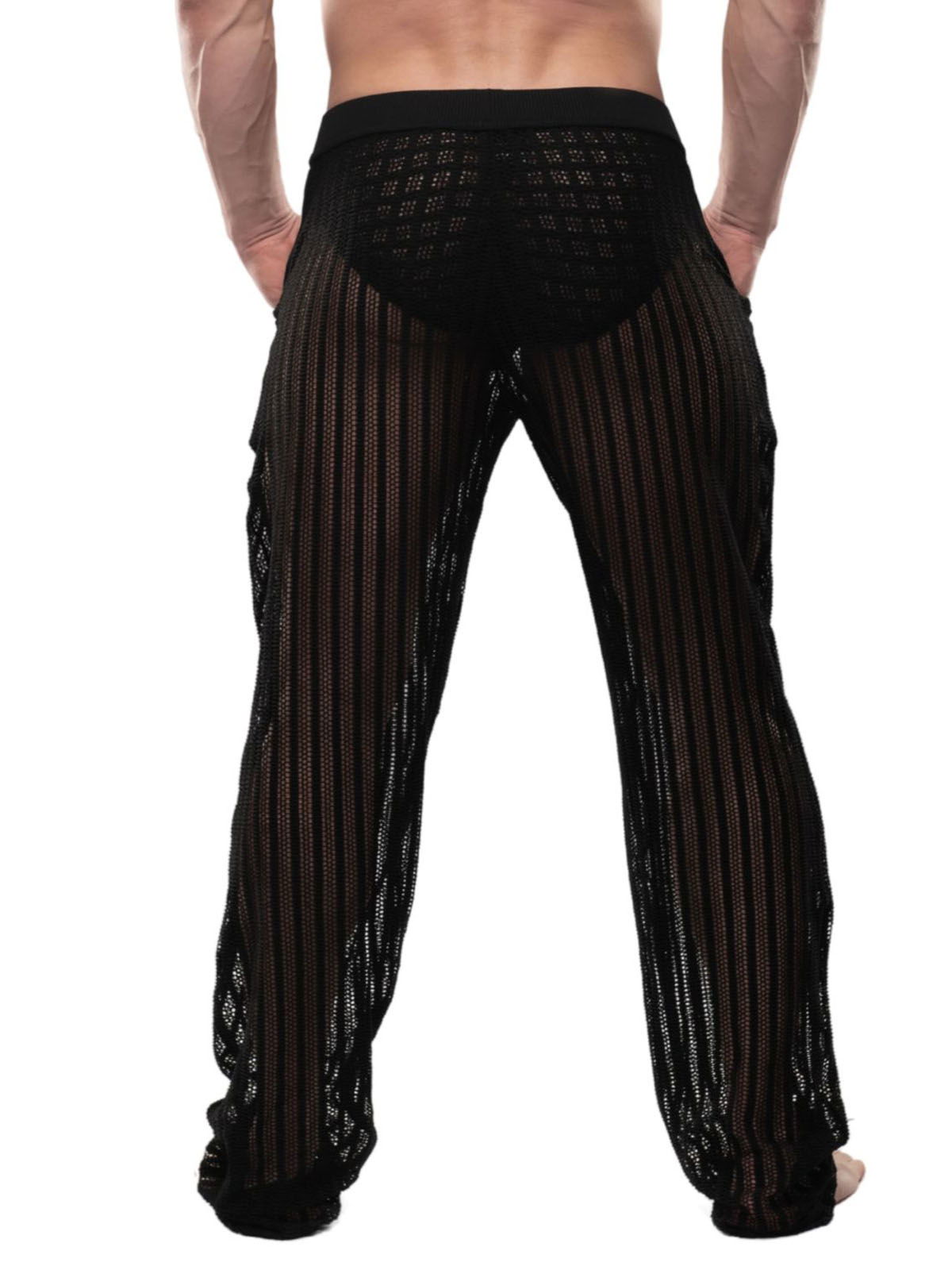 Brunos \ NEU \ TOF Paris \ Sheer Mykonos Pants | Black