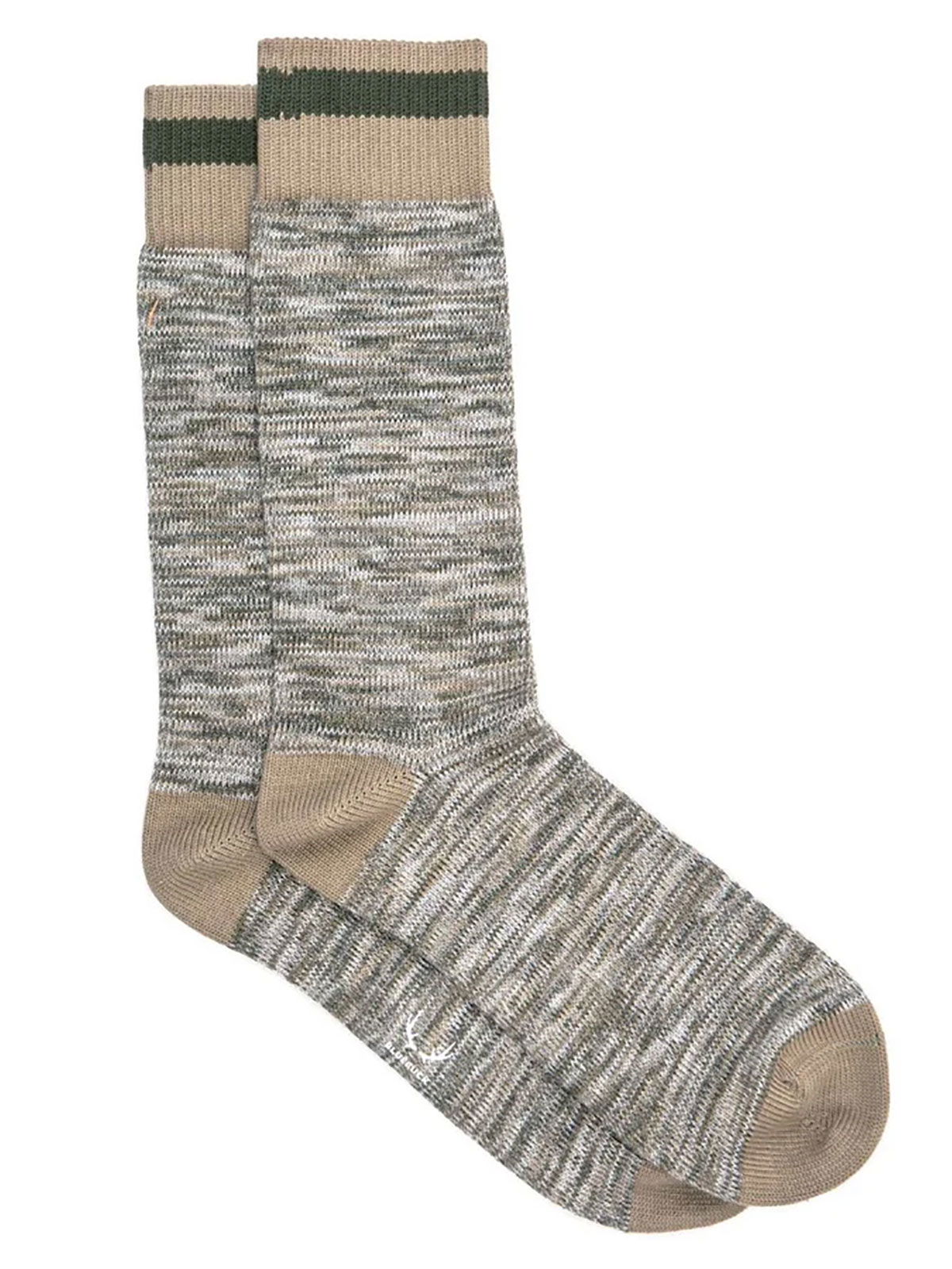 Brunos \ Bluebuck \  \ Nautical Socks | Khaki