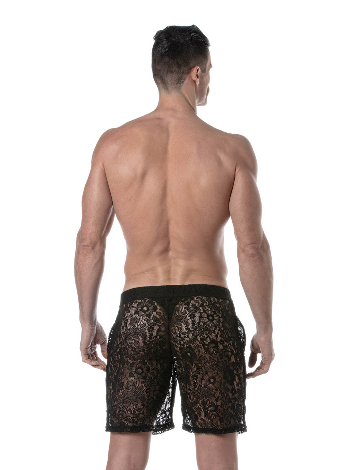 Brunos \  \ TOF Paris \ Lace Long Short | Black