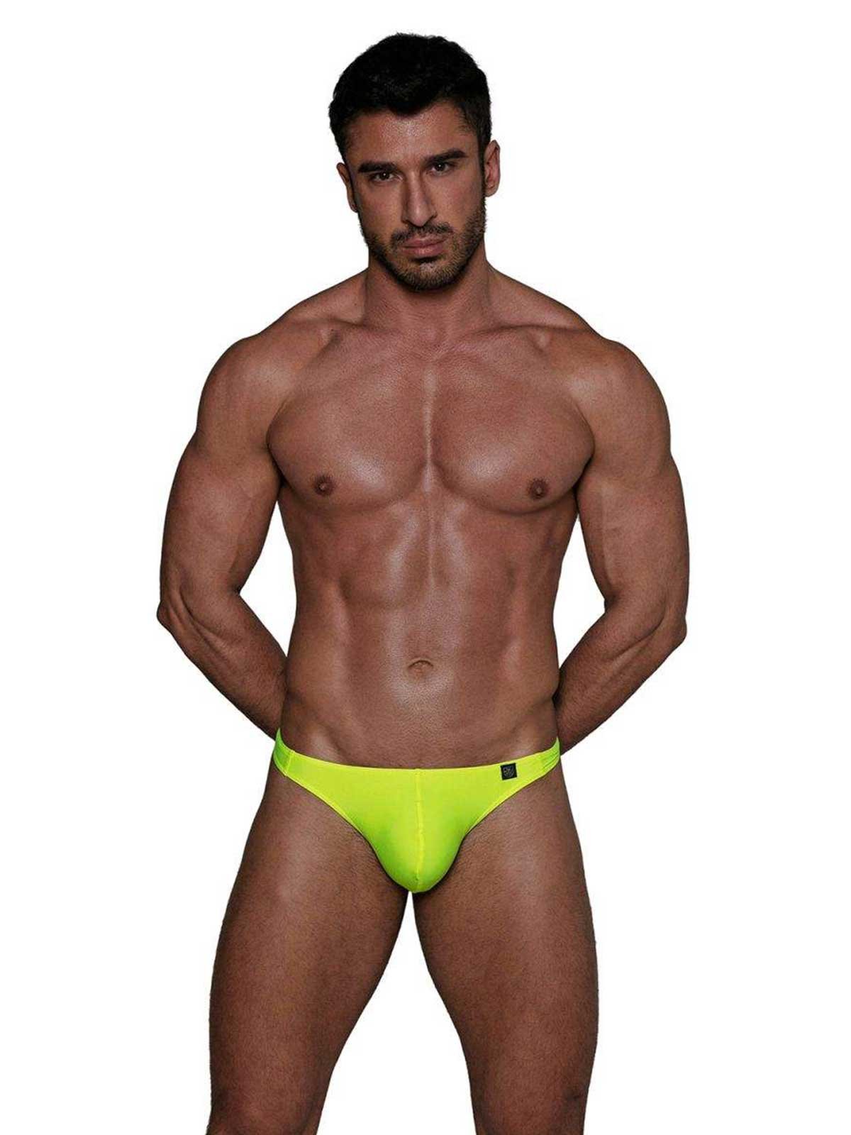 Thong Neon Swimwear | Yellow