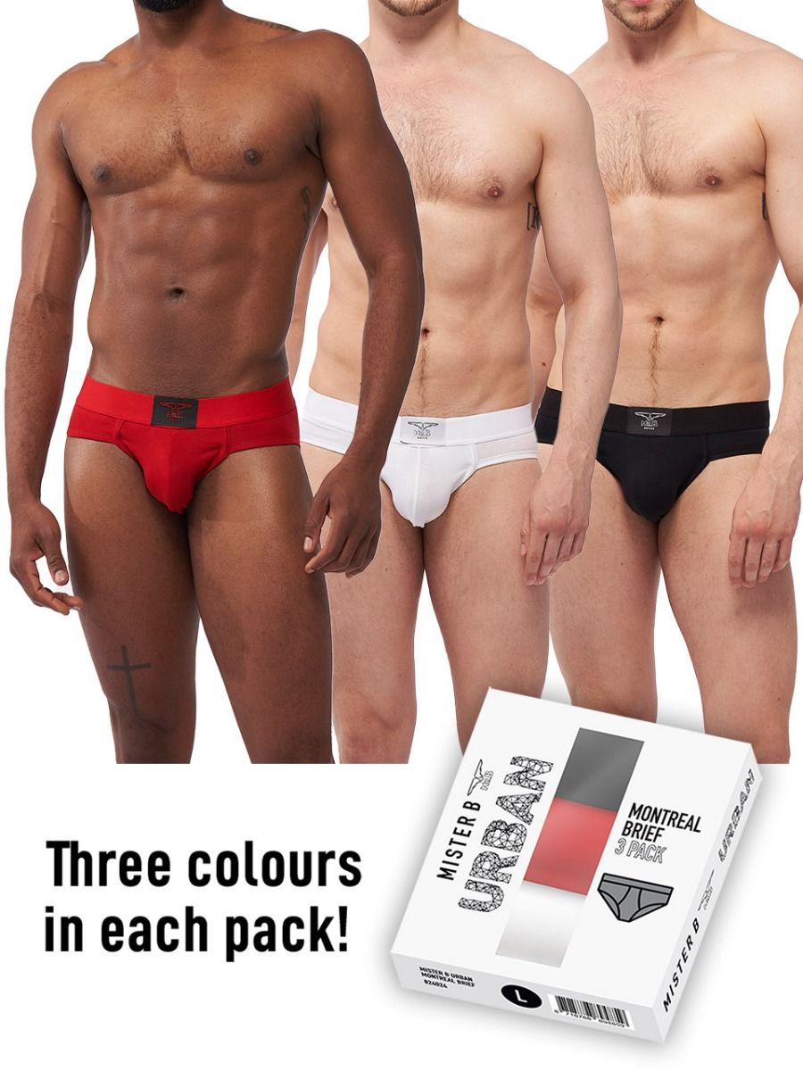 Brunos \ Mister B \ Mister B \ Urban Montreal Brief 3-Pack