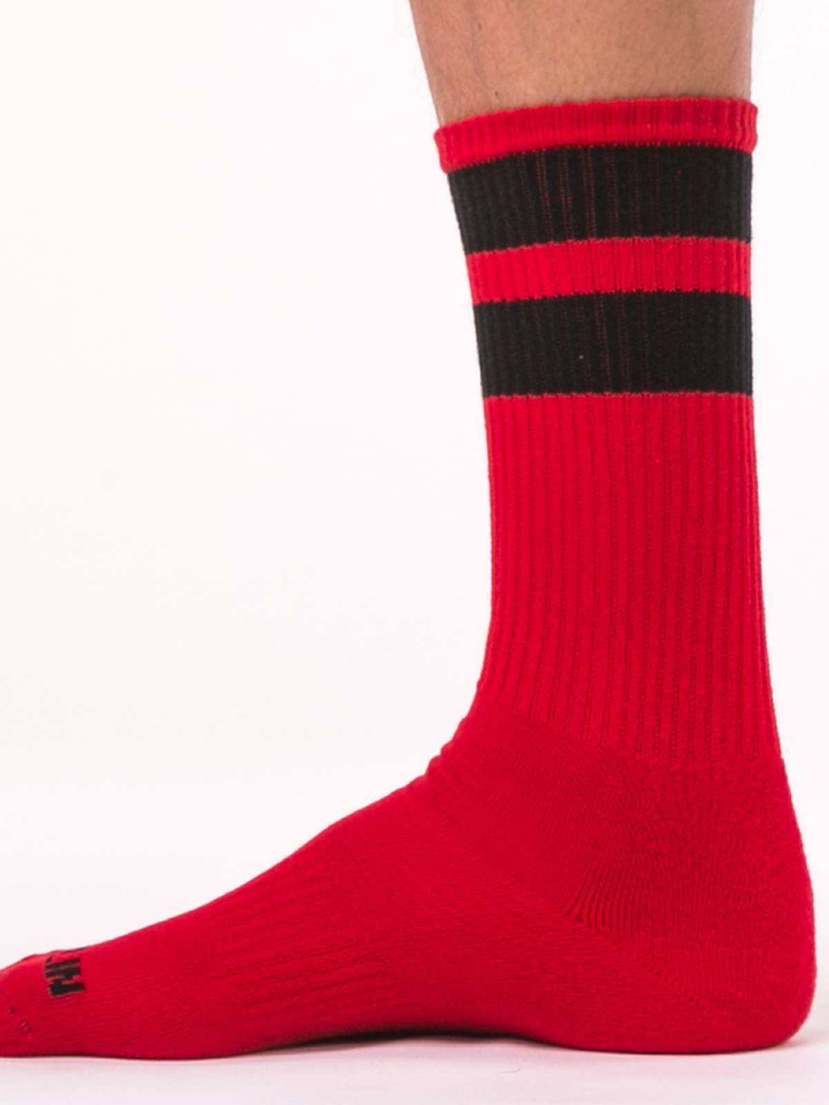 Gym Socks | Red/Black