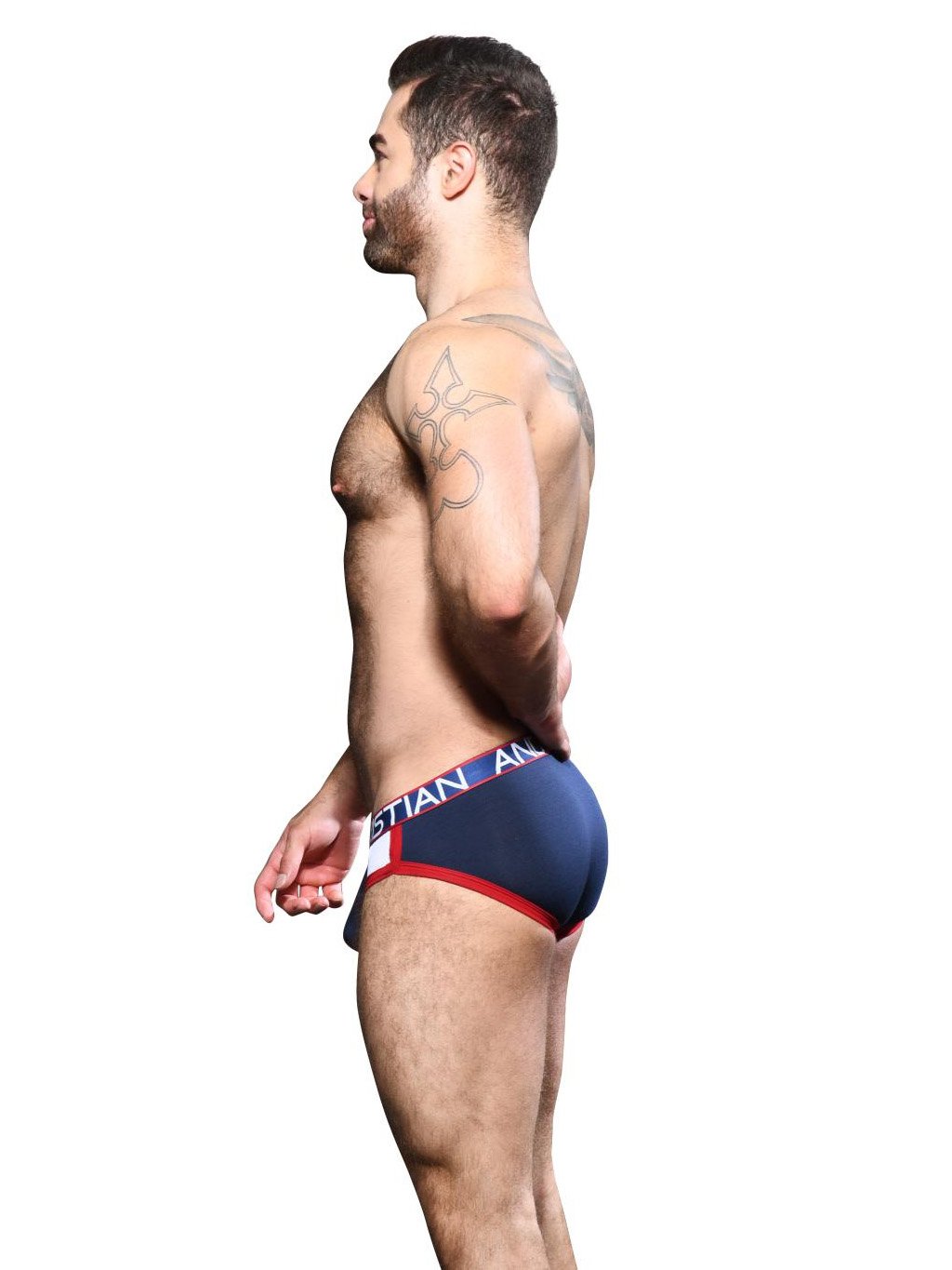 Andrew Christian Almost Naked Retro Brief | Navy