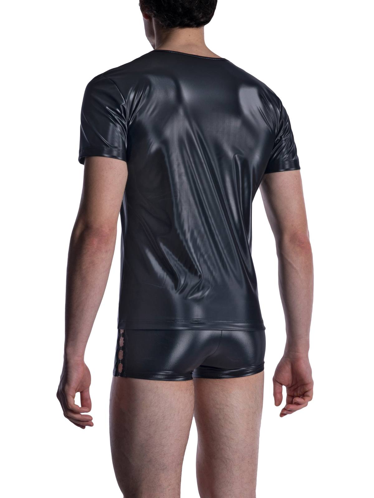 Brunos \ MANSTORE \ MANSTORE \ V-Neck Tee regular | Black