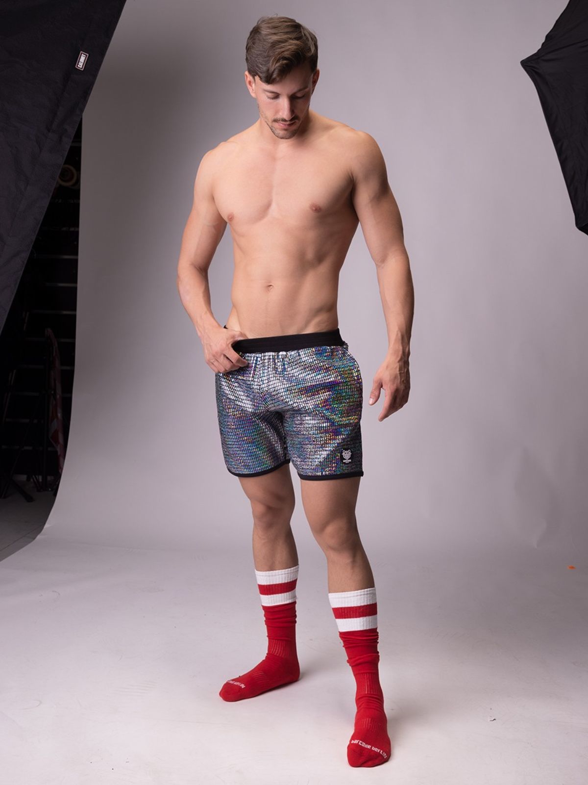 Brunos \ Bekleidung \ Barcode Berlin \ Barcode Berlin Long Disco Short Antonioni