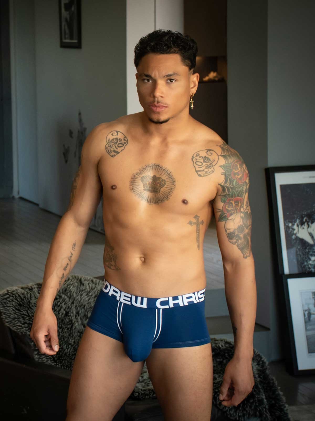 Boxer Trophy Boy For Hung Guys | Navy