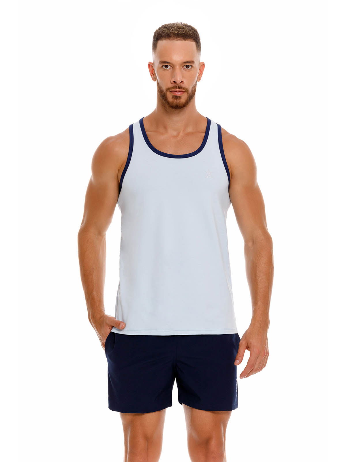 Brunos \ JOR \ JOR \ Tank Top  Brixton | Blue