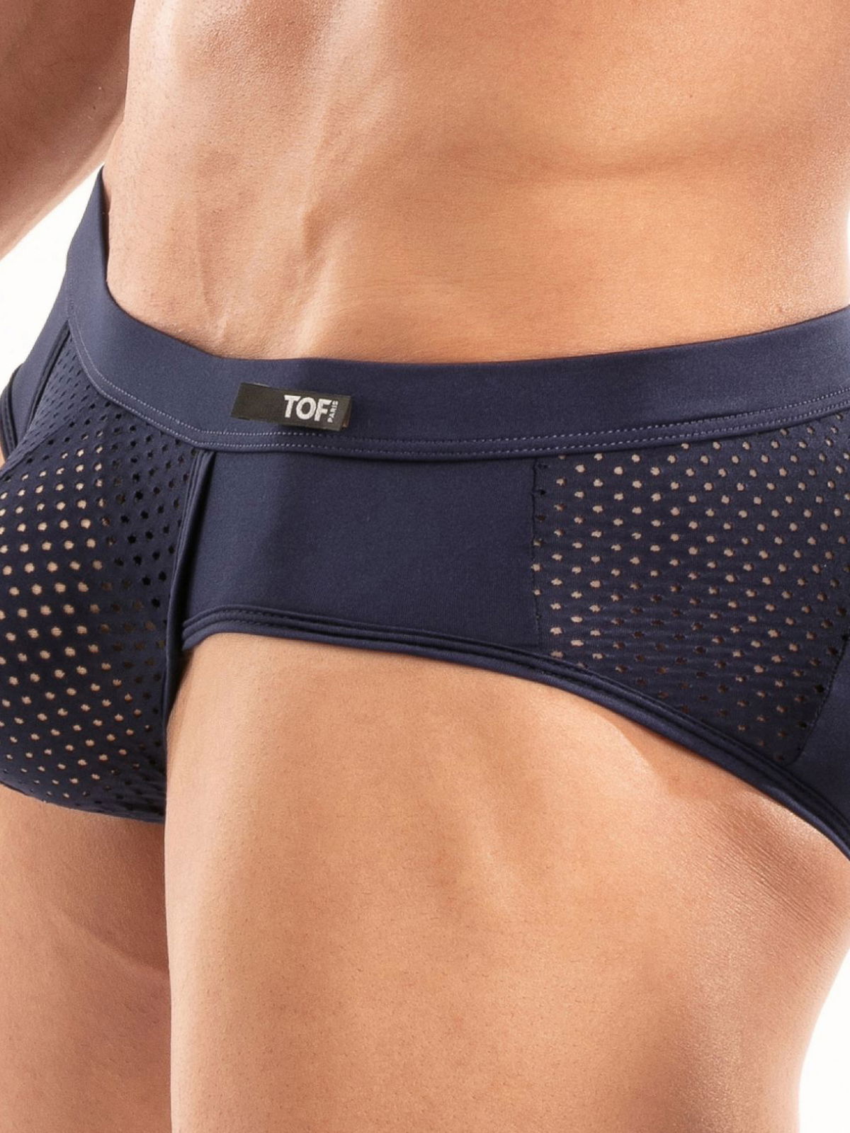 Brunos \ TOF Paris \ TOF Paris \ Temptation Microfiber Briefs | Navy