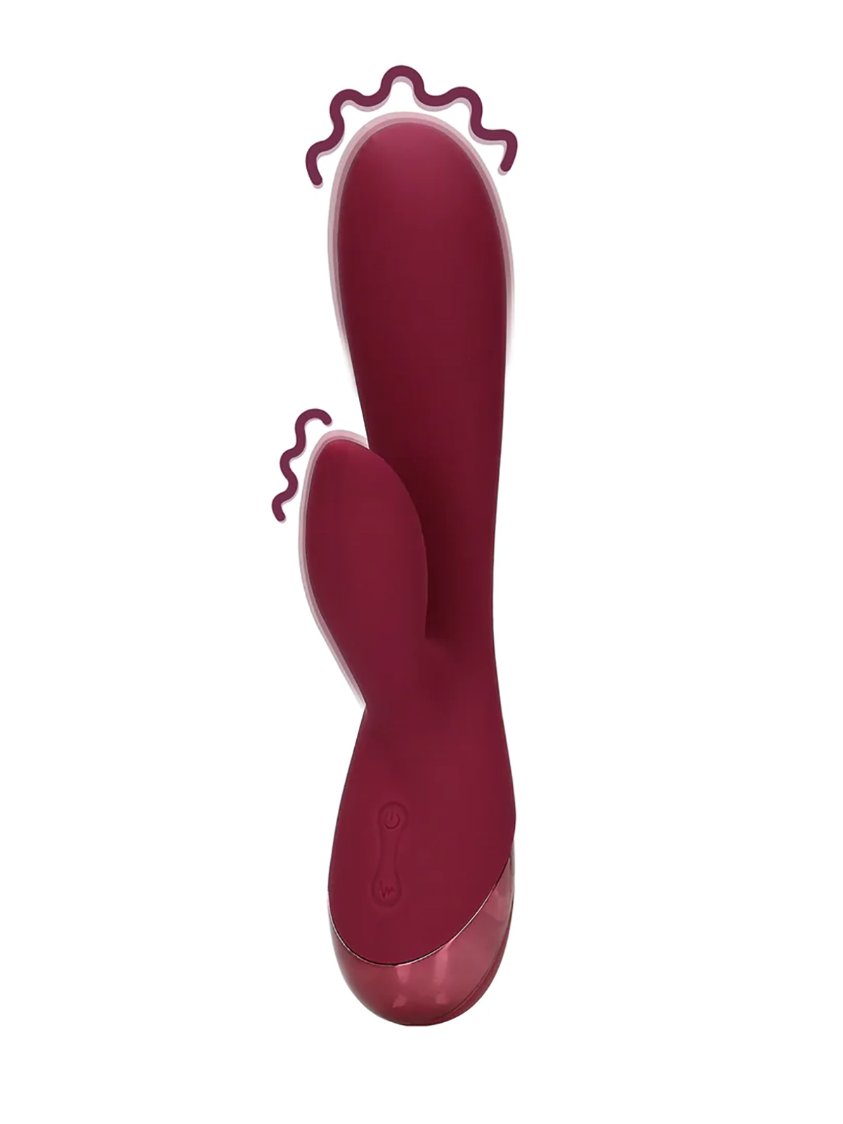 Brunos \ Prostata-Massierer \ Loveline \ Smooth Silicone Rabbit Vibrator | 20 x 4 cm 