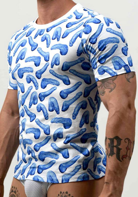 Brunos \ Tops \ Project Claude \ Project Claude PCC003 Dick Print Tee