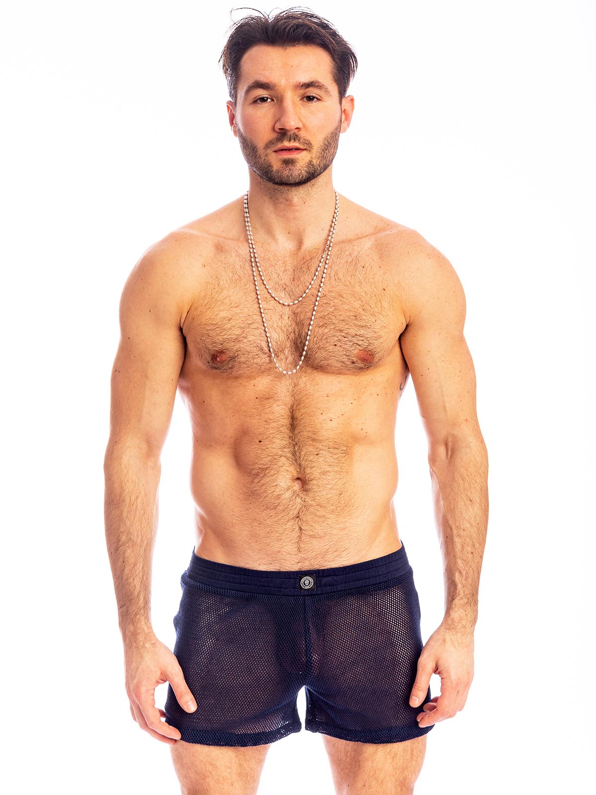 Brunos \ Shorts | Pants \ L'homme Invisible \ Lounge Shorts Madrague | Navy