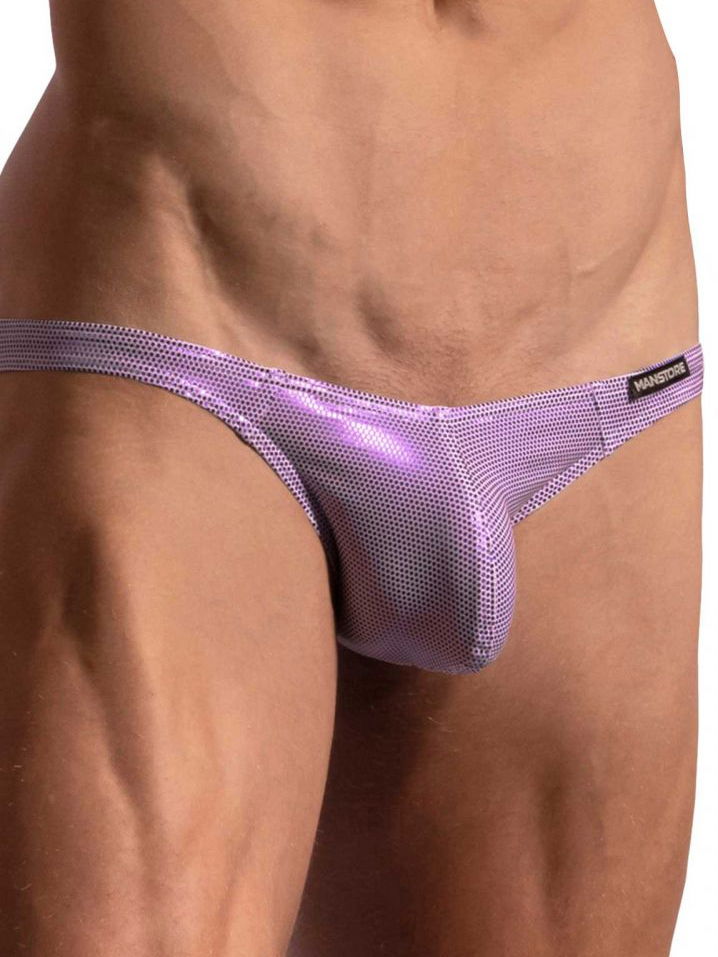 Brunos \  \ MANSTORE \ Low Rise Brief | White/Lilac