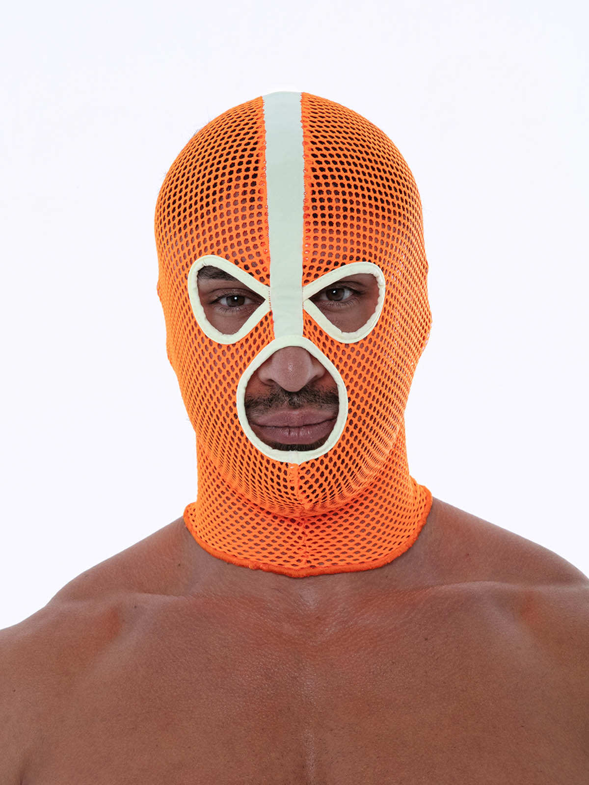 Brunos \ TOF Paris \ TOF Paris \ Neon Mesh Hood | Orange