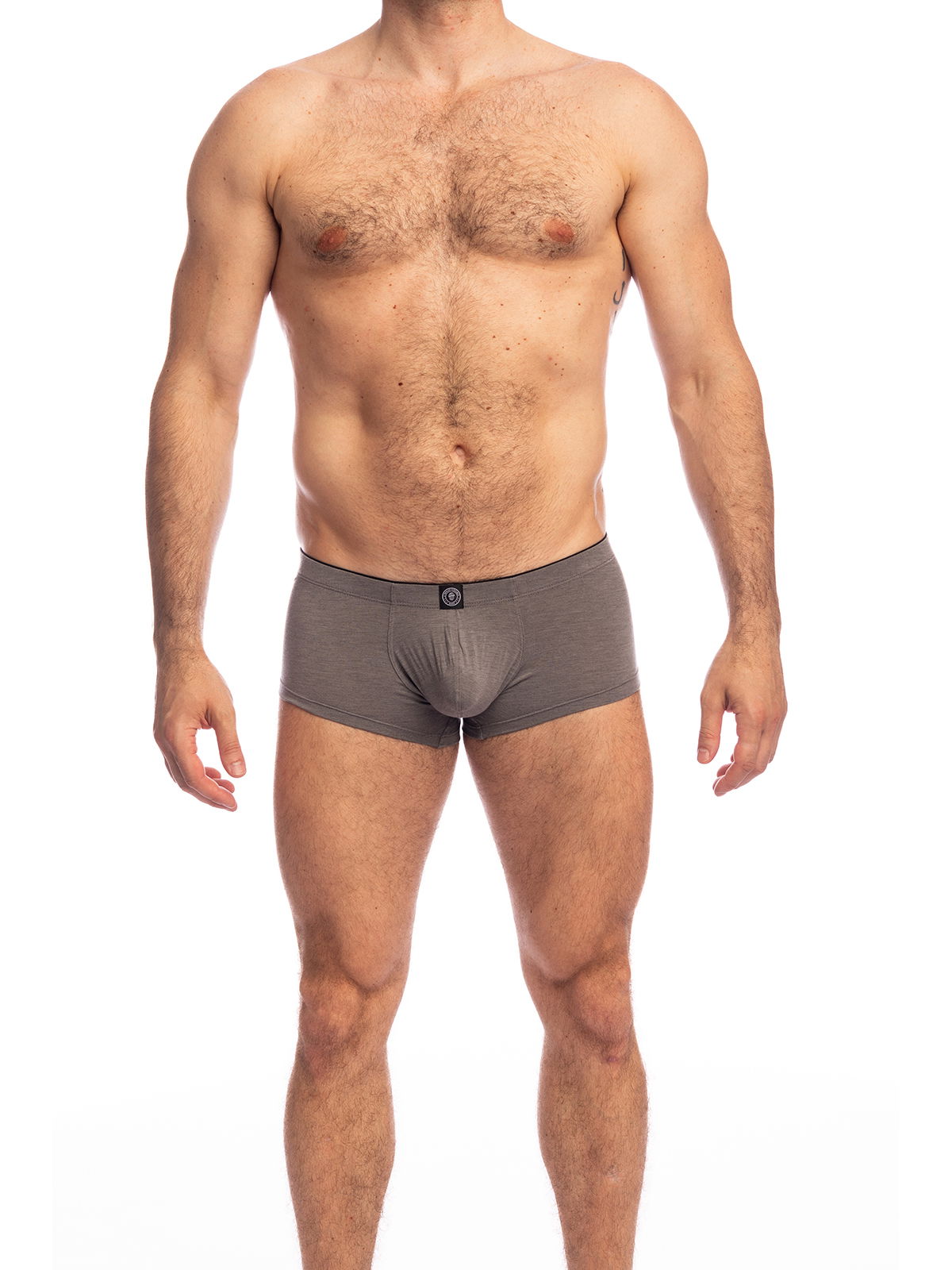 Brunos \  \ L'homme Invisible \ Push-Up Mini Boxer Soft Touch | Grey