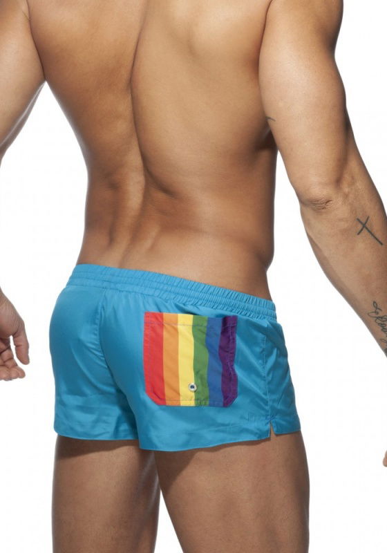 Brunos \ ADDICTED \ Addicted \ ADDICTED Rainbow Swim Short