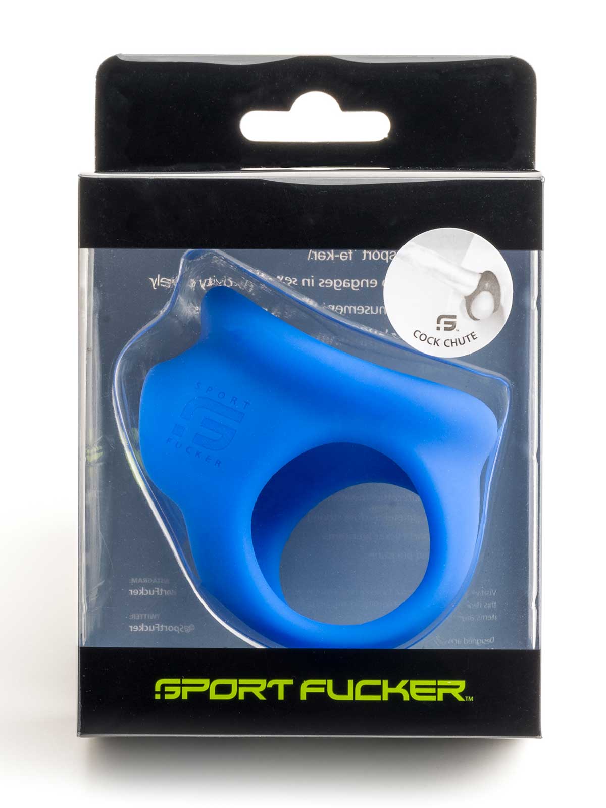 Brunos \ Sport Fucker \ Sport Fucker \ Liquid Silicone Cock Chute | Blue