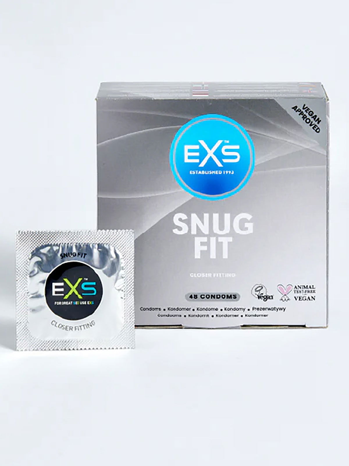 Brunos \ Kondome & Handschuhe \ EXS Condoms \ EXS Snug Fit Kondome | 48-Pack