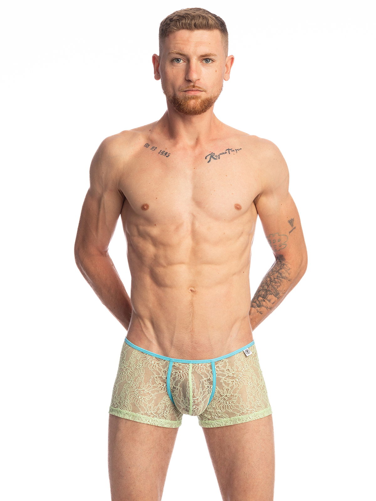 Brunos \ Boxer | Trunks \ L'homme Invisible \ Invisible Boxer Anis Vitaminé | Green