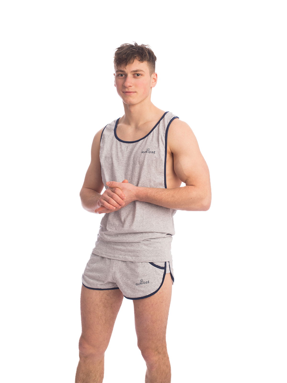 Brunos \ Quriosé \ Quriosé \ Swing It Tank Top | Grey
