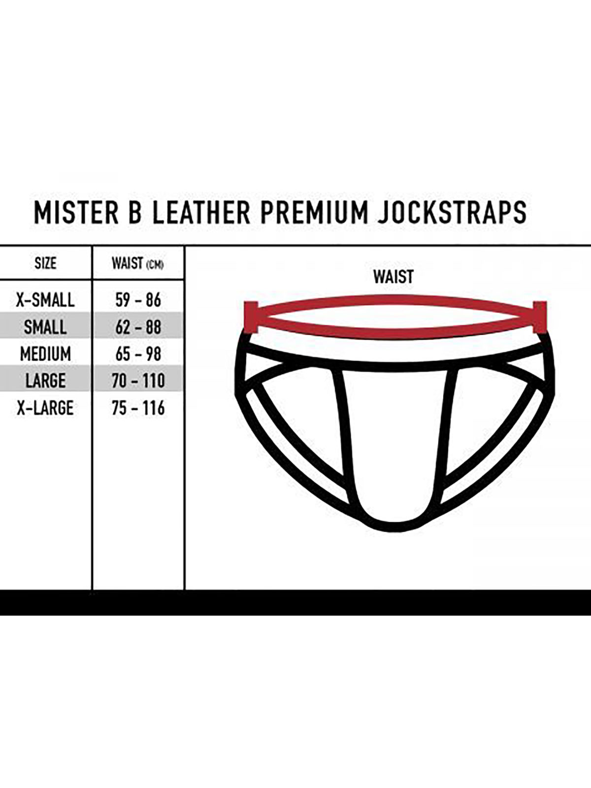 Brunos \ Mister B \ Mister B \ Leather Circuit Jockstrap | Red/Yellow