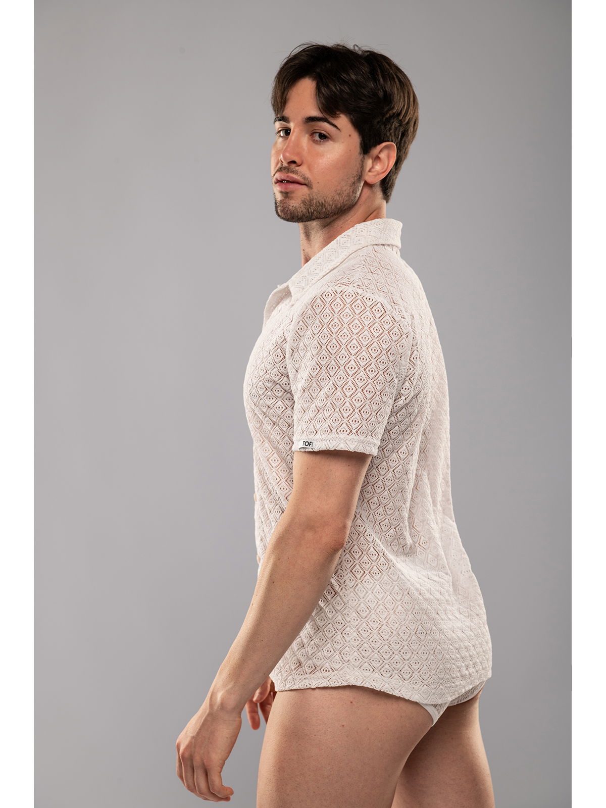 Brunos \ NEU \ TOF Paris \ Riviera Short Sleeve Shirt | White