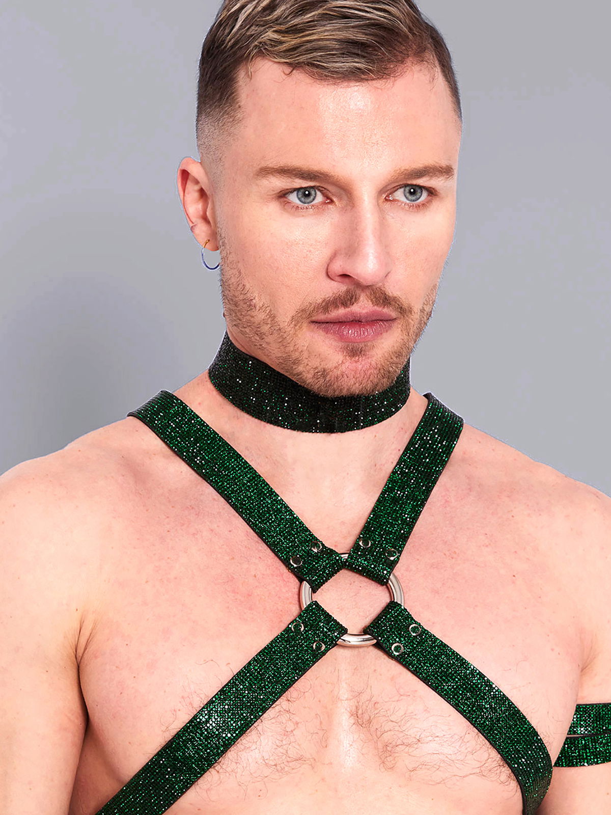 Brunos \ Neu \ Lorand Lajos \ Choker Crystal | Green