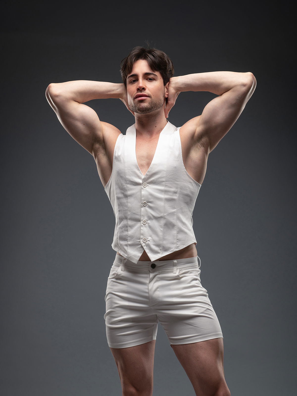 Brunos \ NEU \ TOF Paris \ Chino Vest | White