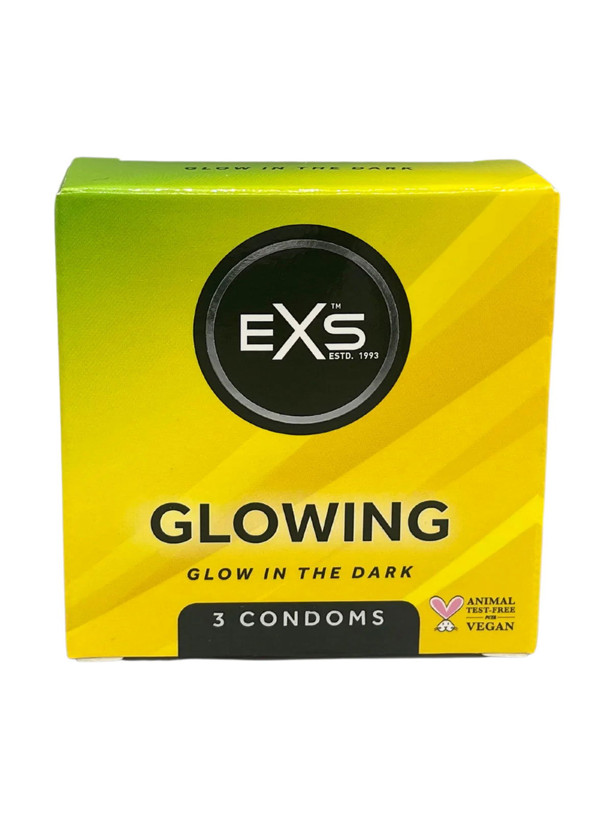 Brunos \ Kondome & Handschuhe \  \ EXS Glow in The Dark Kondome | 3er-Pack