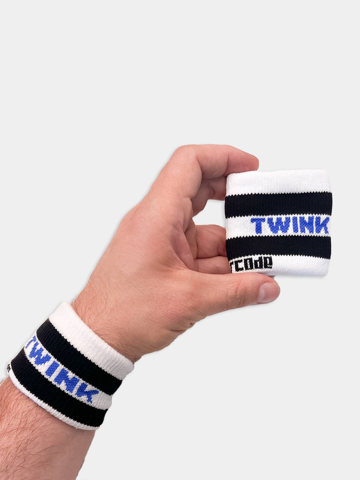 Brunos \  \ Barcode Berlin \ Identity Wrist Band Twink | White/Black/Blue