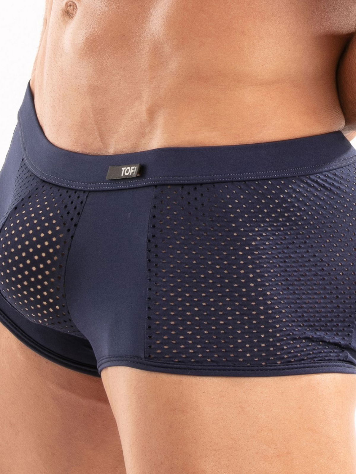 Brunos \ Boxer | Trunks \ TOF Paris \ Temptation Microfiber Trunk | Navy