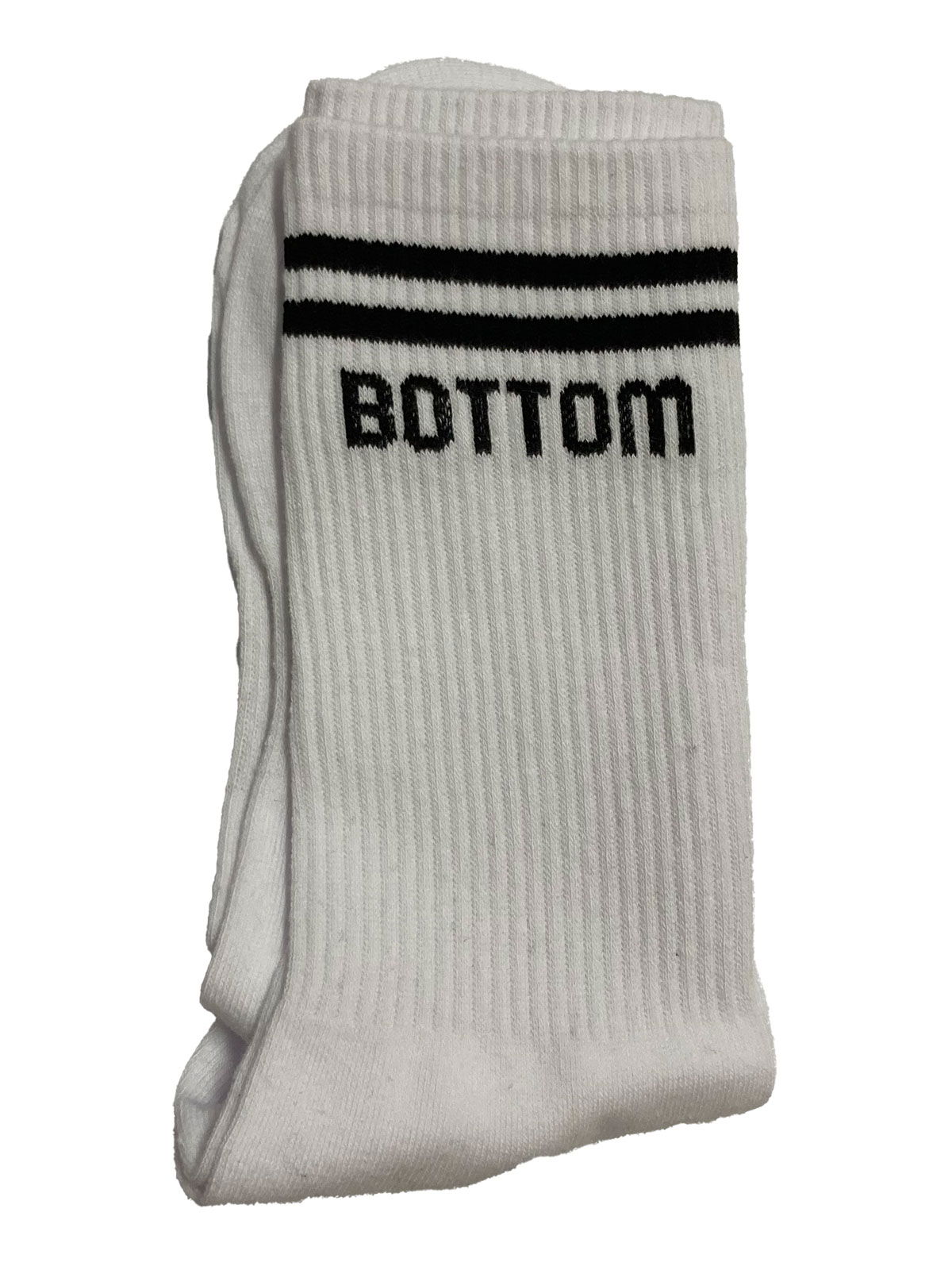 Brunos \ Socks \ Proud2begay \ Socks Bottom | White