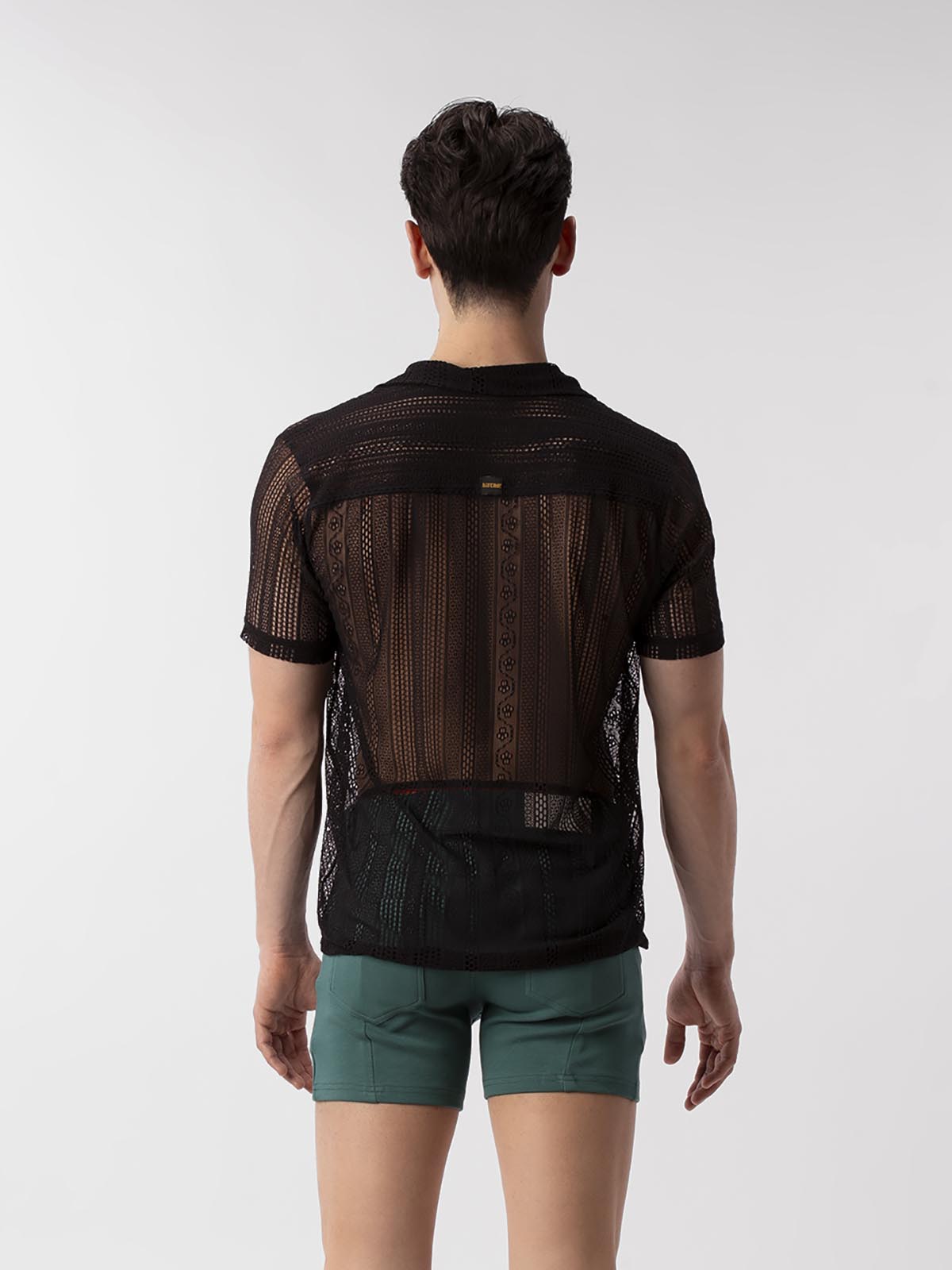 Brunos \ Fashion Sale \ Barcode Berlin \ Lace Shirt Dusan | Black