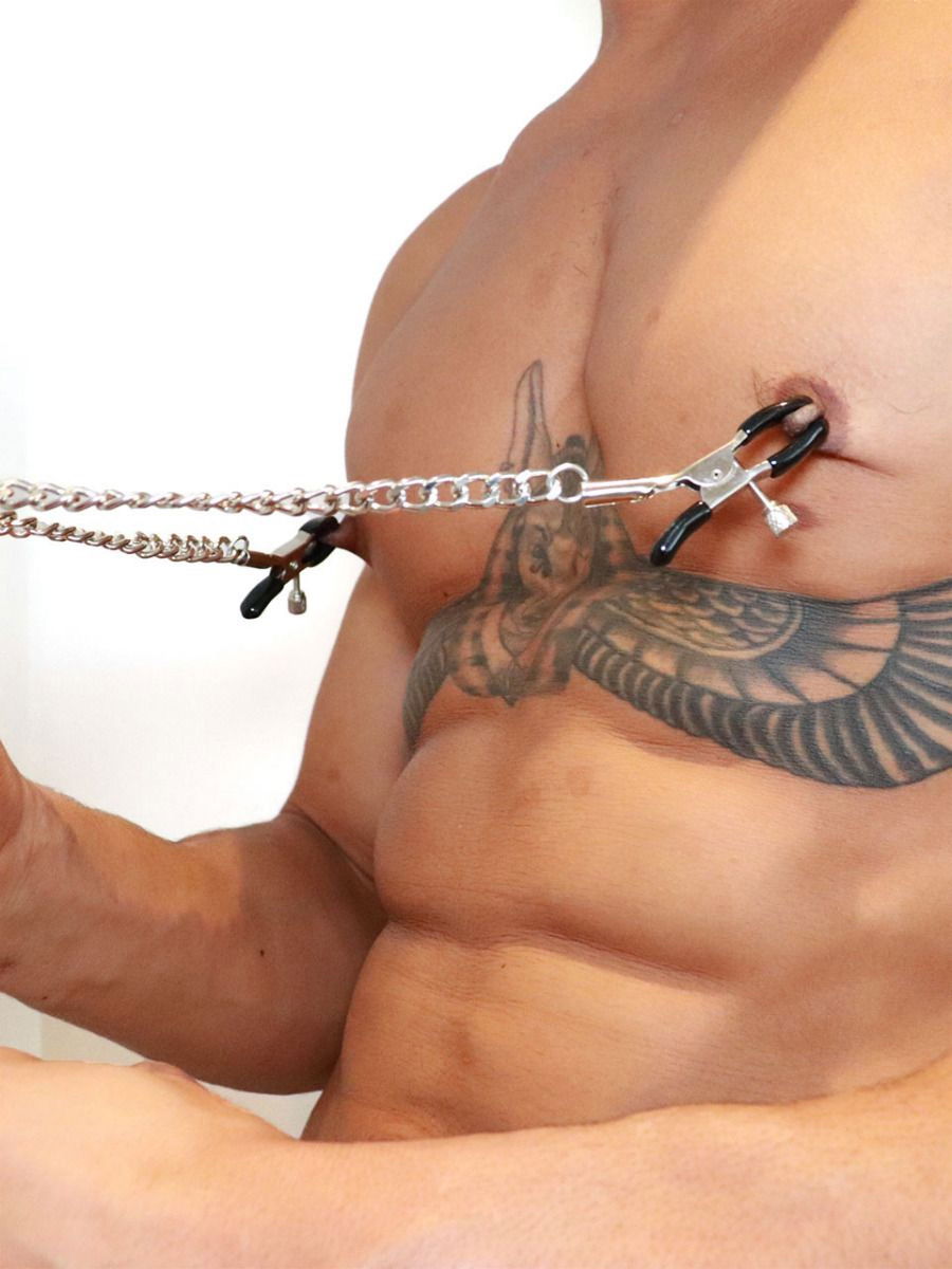 Brunos \ Neu \ Mister B \ Pinch Alligator Clamps Adjust. | Chain