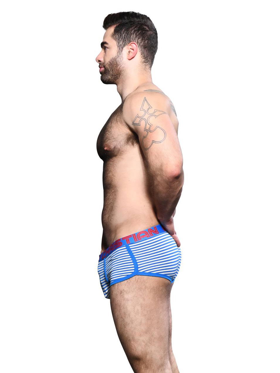 Brunos \  \ Andrew Christian \ Hampton Stripe Boxer Almost Naked