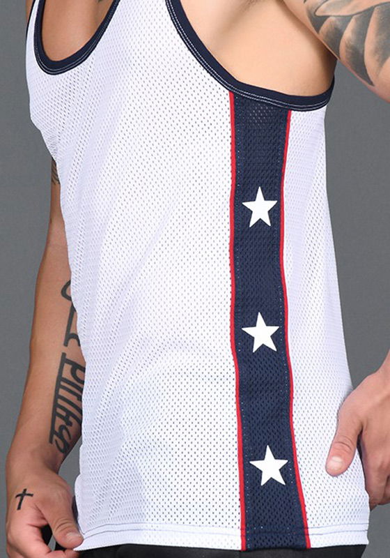 Brunos \ Fashion Sale \ Andrew Christian \ Andrew Christian Superhero Mesh Tank