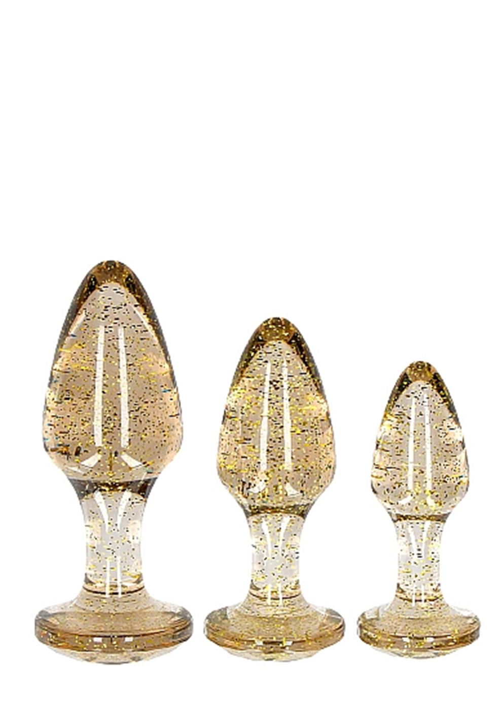 Brunos \ Presents \  \ Ouch! Butt Plug Set | Gold