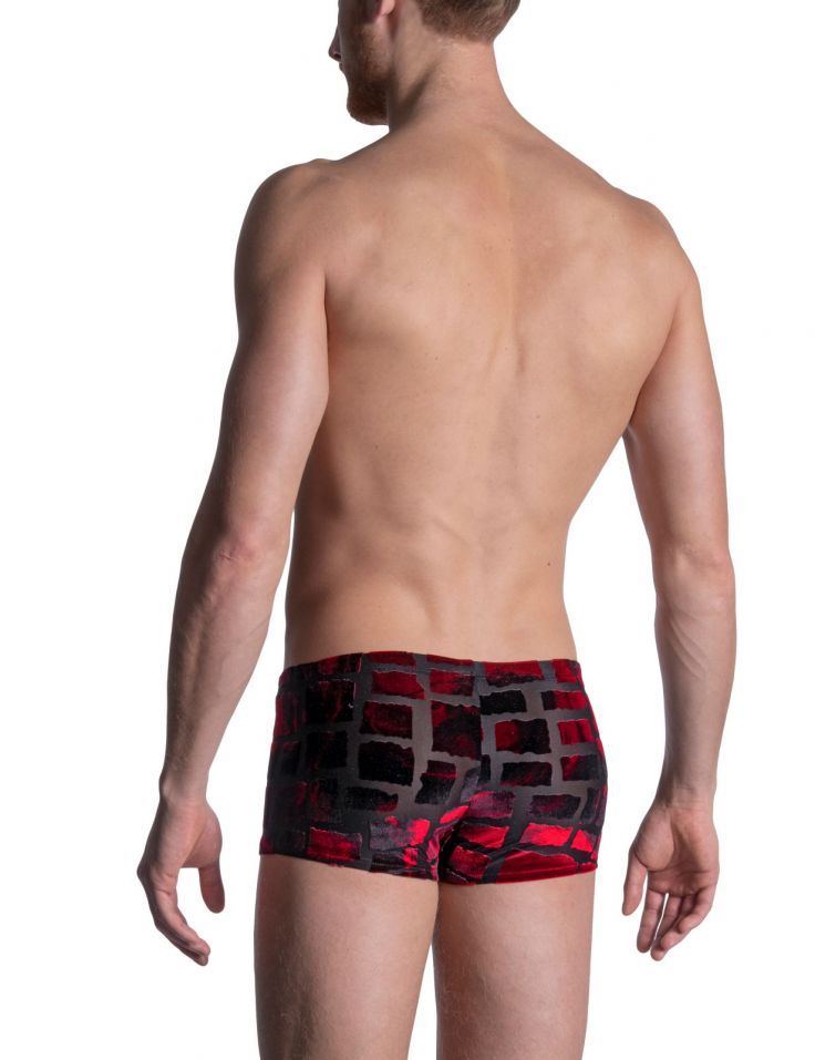 Brunos \ MANSTORE \ MANSTORE \ Manstore Micro Pants | Black/Red