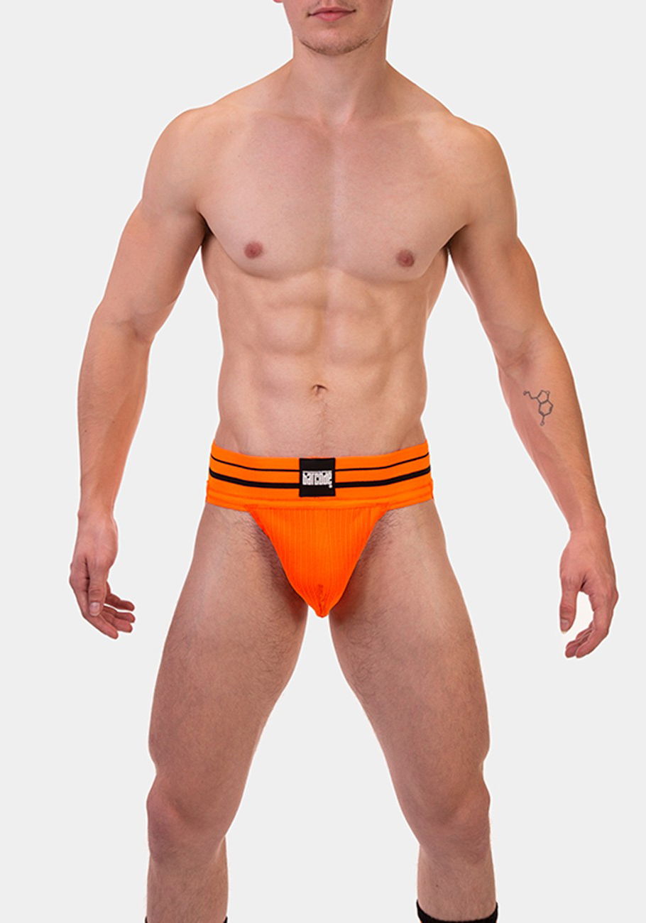 Brunos \ Jocks \ Barcode Berlin \ Barcode Berlin Jock Andreus | Orange|Black