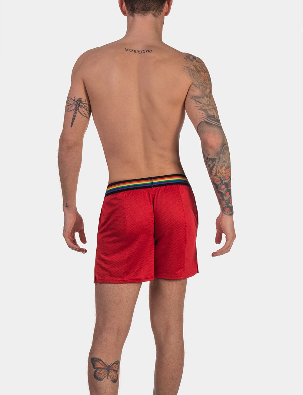 Brunos \  \ Barcode Berlin \ Short Berlin Pride | Red