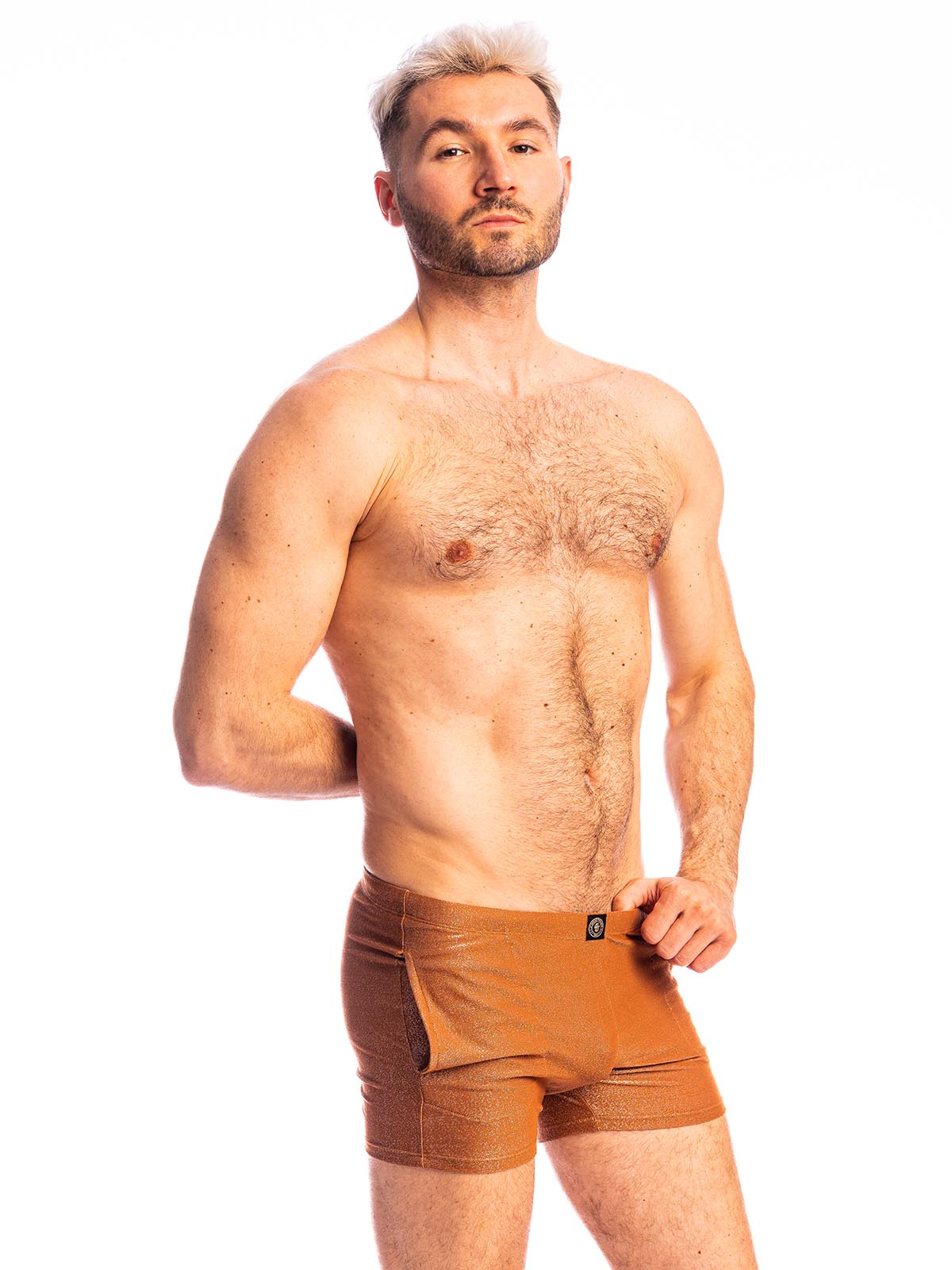 Brunos \  \ L'homme Invisible \ Lounge Shorts Desert | Gold