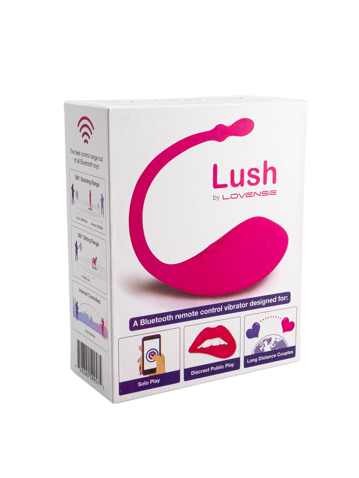 Plug Lush - Bluetooth Vibrator | Pink