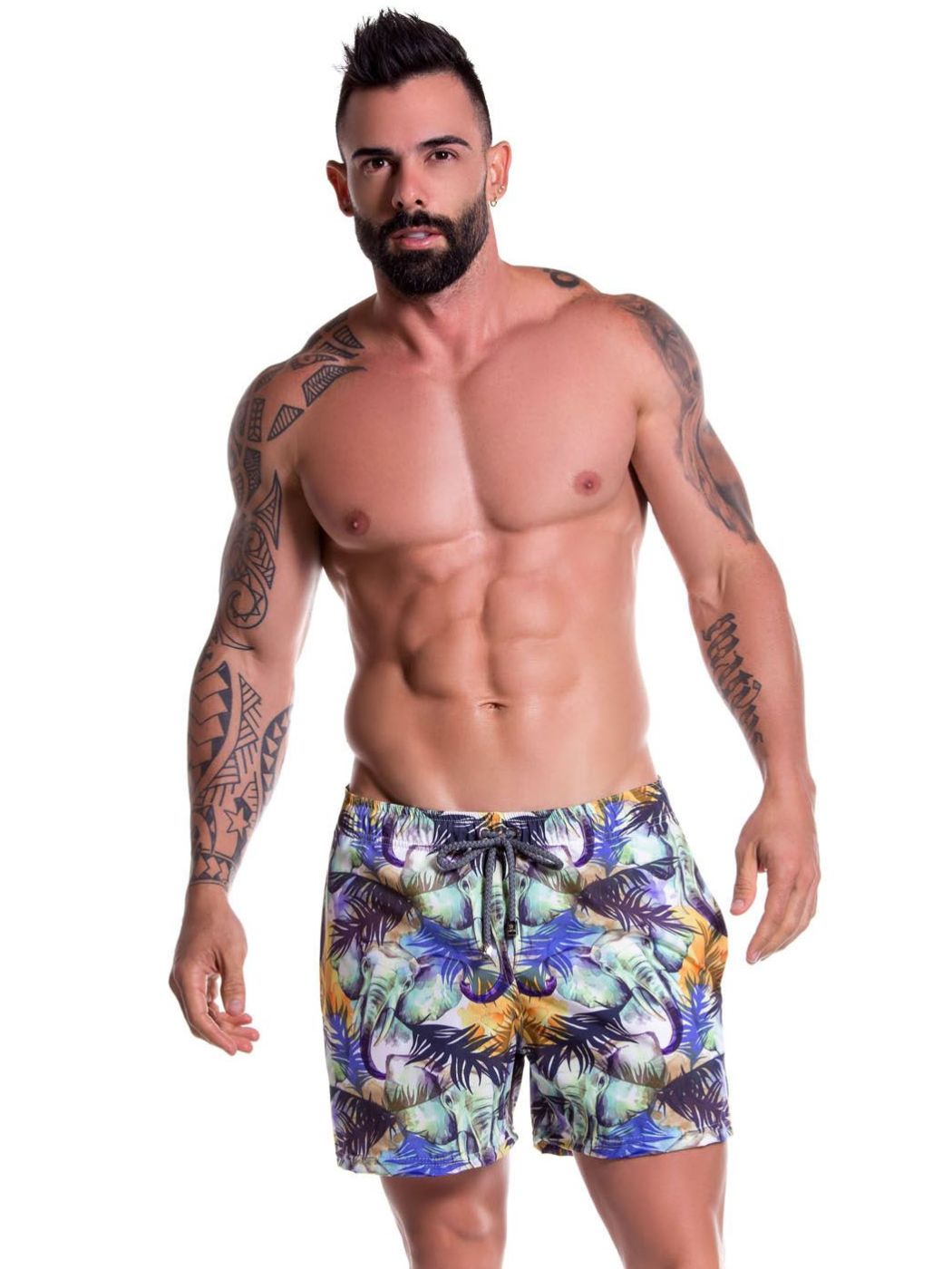 Brunos \  \ JOR \ Swim Short Congo Beachwear | Print