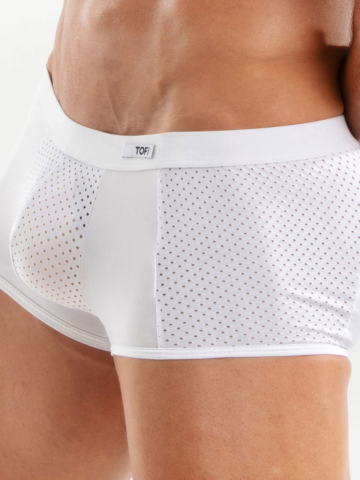 Brunos \ Boxer | Trunks \ TOF Paris \ Temptation Microfiber Trunk | White