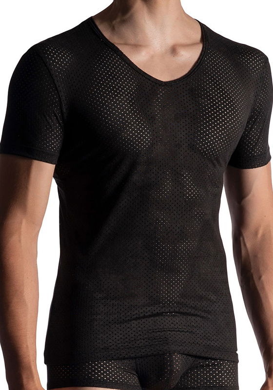 Brunos \ MANSTORE \ MANSTORE \ Manstore M955 black V-Neck Tee low